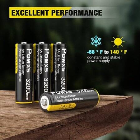 Doublepow 1.5V AA2000MAH LR6 Non-Rechargeable Alkaline Battery - 5