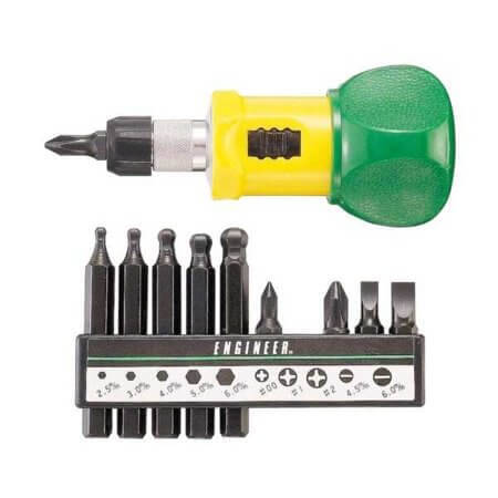 DR-04 SCREWDRIVER CIRCIR TORNAVİDA SETİ 10 PARÇA - 1