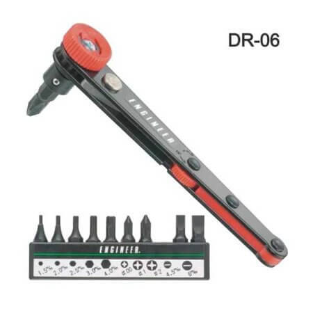 DR-06 SCREWDRIVER OFSET CIRCIR TORNAVİDA SETİ 10 PARÇA - 1
