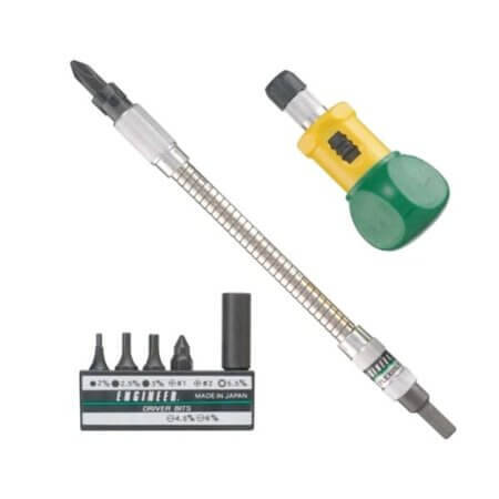 DR-08 SCREWDRIVER ESNEK MİLLİ CIRCIR SETİ 6 PARÇA - 1