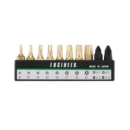 DR-17 SCREWDRIVER DR-50 İÇİN UÇ SETİ 10 PARÇA - 1