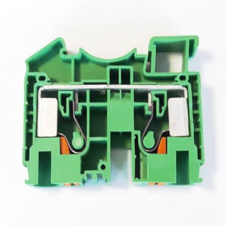 DS10-01P-14-00AH CONN.TERM BLK FEED THRU 10.20MM 1P GREEN - 1