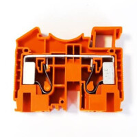 DS10-01P-15-00AH CONN.TERM BLK FEED THRU 10.20MM 1P ORANGE - 1
