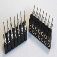 DS1002-02-2X7-B-T1-F6 FEMALE HEADER 14PIN(2x7)2.00mm THT V/T MACHINE PIN - 1