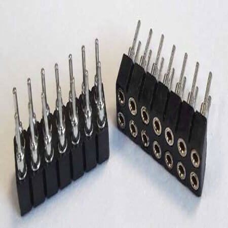 DS1002-02-2X7-B-T1-F6 FEMALE HEADER 14PIN(2x7)2.00mm THT V/T MACHINE PIN - 1