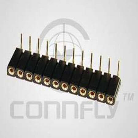 DS1002-09-1X4R13 FEMALE HEADER 4PIN(1x4) 2.00mm THT R/A MACHINE PIN - 1