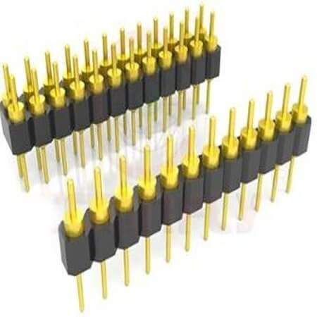 DS1004-1X40F12 PIN HEADER 40PIN(1x40) 2.54mm THT V/T MACHINE PIN - 1