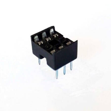 DS1009-06AT1NX-2A2 IC-SOCKET 6PIN DUAL WIPE 0.3