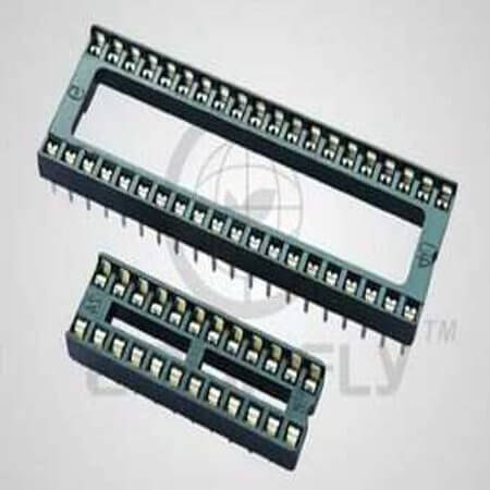 DS1009-18AT1NX-0A2 IC-SOCKET 18PIN DUAL WIPE 0.3