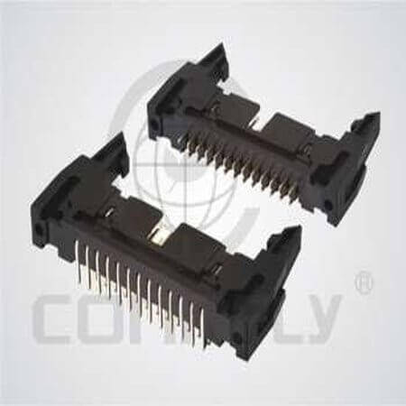 DS1011-10RBSIB4-B BOX HEADER LOCKED 10PIN(2x5) 2.54mm THT R/A MALE - 1