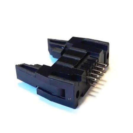 DS1011-10SBSIB4-B BOX HEADER LOCKED 10PIN(2x5) 2.54mm THT V/T MALE - 1