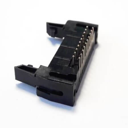 DS1011-20RBSIB7-B BOX HEADER LOCKED 20PIN(2x10) 2.54mm THT R/A MALE - 1