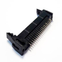 DS1011-40SBSIB7-B BOX HEADER LOCKED 40PIN(2x20) 2.54mm THT V/T MALE - 1