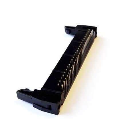 DS1011-50RBSIB7-B BOX HEADER LOCKED 50PIN(2x25) 2.54mm THT R/A MALE - 1