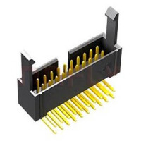 DS1013-01-20RSIB-B BOX HEADER LOCKED 20PIN(2x10) 2.54mm THT R/A MALE - 1