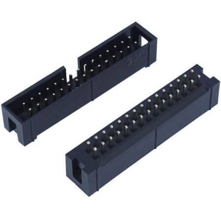 DS1013-30SSIB1-B-0 CONNECTOR BOX HEADER 30PIN(2x15) THT V/T MALE - 1