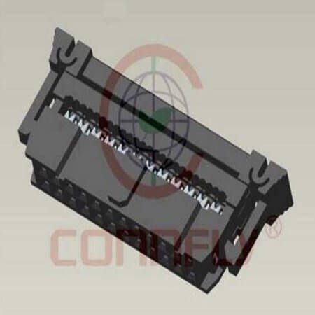 DS1016-02-14MANBB CONNECTOR IDC 14PIN (2x7) BLACK CONNFLY - 1
