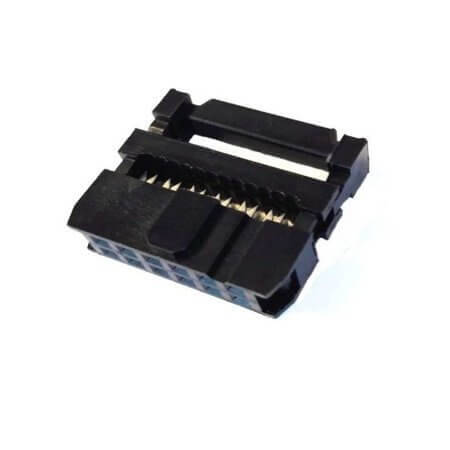 DS1016-12MANBB CONNECTOR IDC 12PIN (2x6) 180C BLACK - 1