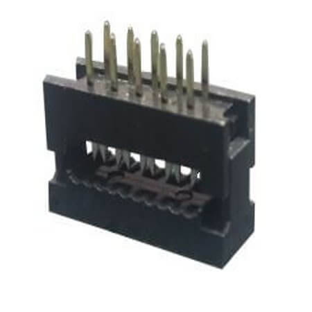 DS1018-102BX CONNECTOR IDC 10PIN(2x5) 2.54MM BLACK CONNFLY - 1