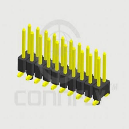 DS1022-06-2X16S81SR PIN HEADER 32PIN(2x16) 2.54mm SMT V/T - 1