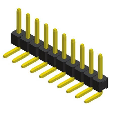 DS1022-16-1X2RF1-A10-B4. PIN HEADER 2PIN(1x2) 2.54mm THT R/A - 1