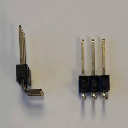 DS1022-1X3RDF11-B PIN HEADER 3PIN(1x3) 2.54mm THT R/A - 1