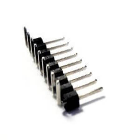 DS1022-1X40RD61 PIN HEADER 40PIN(1x40) 2.54mm THT R/A MALE - 1