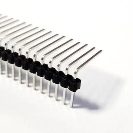 DS1022-1X40RU63 PIN HEADER 40PIN(1x40) 2.54mm THT R/A - 1
