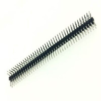 DS1022-2X40R61 PIN HEADER 80PIN(2x40) 2.54mm THT R/A - 1