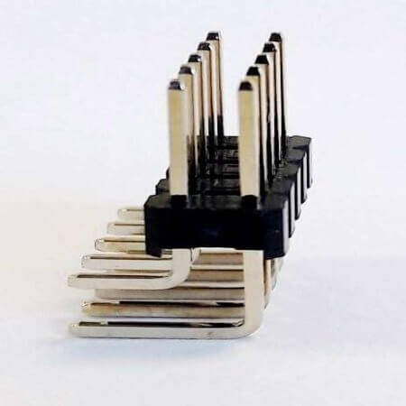 DS1022-2X5RF11-B PIN HEADER 10PIN(2x5) 2.54mm THT R/A - 1