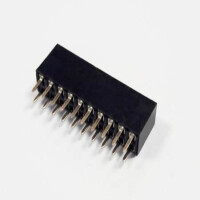 DS1023-01-2X10SF11 FEMALE HEADER 20PIN(2x10) 2.54mm THT V/T TRAY - 1