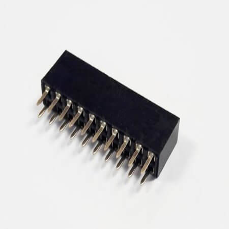 DS1023-01-2X10SF11 FEMALE HEADER 20PIN(2x10) 2.54mm THT V/T TRAY - 1