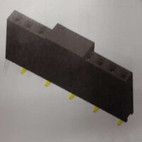 DS1023-10-1X9B81SBX FEMALE HEADER 9PIN(1x9) 2.54mm SMT V/T TUBE - 1