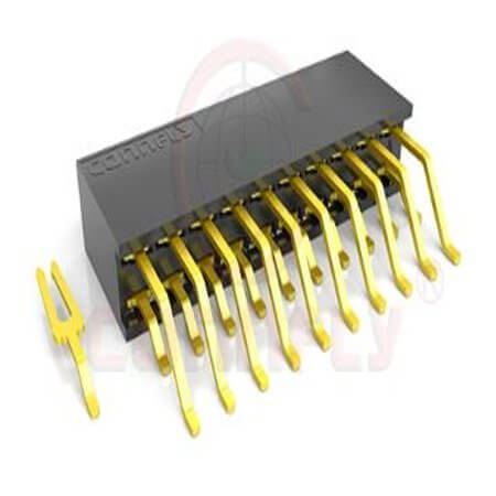 DS1023-24-2X421R FEMALE HEADER 8PIN(2x4) 2.54mm SMT R/A - 1