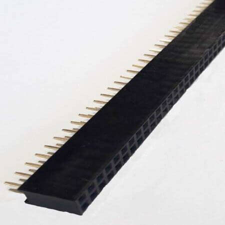 DS1023-2X40S21 FEMALE HEADER 80PIN(2x40) 2.54mm THT V/T TRAY - 1