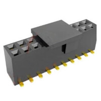 DS1023-36-2X20B8SRS FEMALE HEADER 40PIN(2x20) 2.54mm SMT V/T REEL - 1