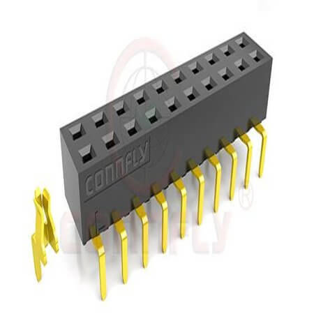 DS1024-01-2X20V82 FEMALE HEADER 40PIN(2x20) 2.54mm ENTRY TYPE H-5.0m - 1