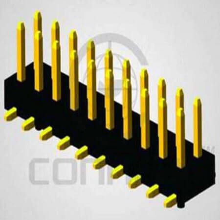 DS1025-08-2X4P8BSRS-A/B PIN HEADER 8PIN(2x4) 2.00mm SMT V/T - 1