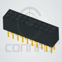 DS1026-05-2X04S8BV FEMALE HEADER 8PIN(2x4) 2.00mm THT V/T TRAY - 1