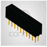 DS1026-06-2X40S8BV FEMALE HEADER 80PIN(2x40) 2.00mm THT V/T TUBE - 1