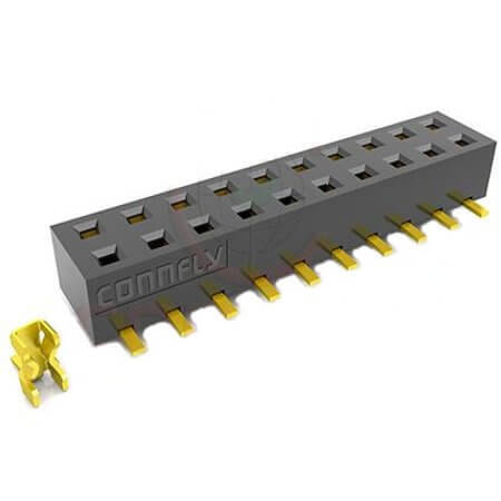 DS1026-08-2X4S8BSRM FEMALE HEADER 8PIN(2x4) 2.00mm SMT V/T TAPE&REEL - 1