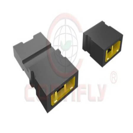 DS1028-02-2BBF1 JUMPER 2PIN 1.27MM CLOSED 3.00MM BLACK CONNFLY - 1