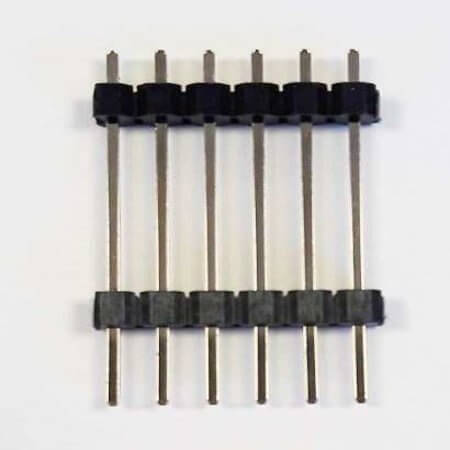 DS1029-01-1X6P8BVA-5 PIN HEADER 6PIN(1x6) 2.54mm THT V/T - 1