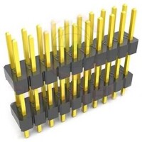 DS1029-04-2X2P8BVA37 PIN HEADER 4PIN(2x2) 2.54mm THT V/T - 1