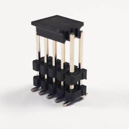DS1029-06-2X5P8BS5SRX-B PIN HEADER 10PIN(2x5) 2.54mm SMT V/T - 1