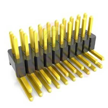 DS1031-07-2X15P8BR5-A3.5 PIN HEADER 30PIN(2X15) 1.27mm R/A TYPE - 1