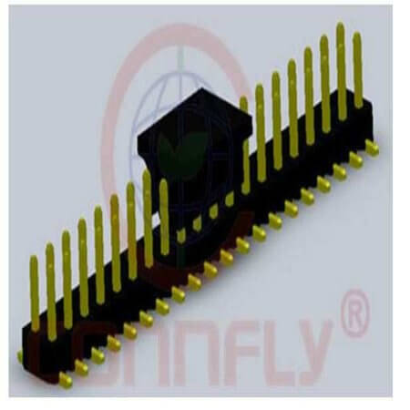 DS1031-08-2X02P8BS41XB3A PIN HEADER 4PIN(2x2) 1.27mm SMT V/T - 1