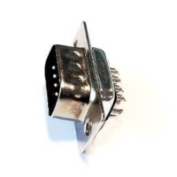 DS1033-09MUNSISS CONNECTOR DSUB 9PIN SOLDER TYPE 180C MALE BLUE - 1