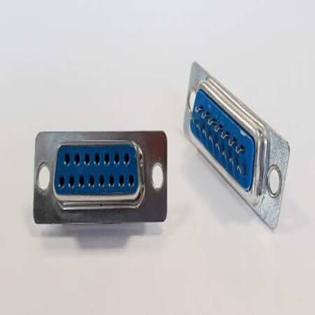 DS1033-15FUNSISS-CT CONNECTOR DSUB 15PIN SOLDER TYPE 180C FEMALE - 1