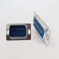 DS1033-15MUNSISS CONNECTOR DSUB 15PIN SOLDER TYPE 180C MALE - 1